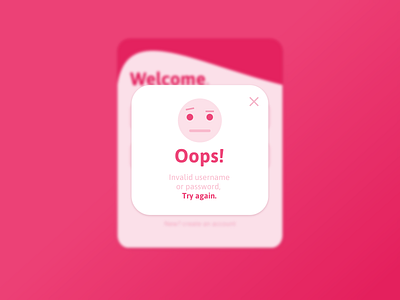 Daily UI Challenge 11 - Flash Message by Ben Rigaud on Dribbble