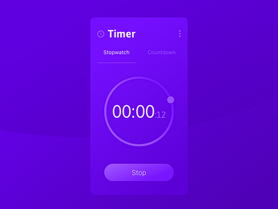 Daily UI Challenge 14 - Countdown Timer