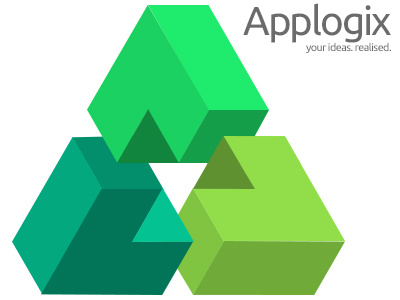 3d Impossible Object 3d a app green impossible logic logo object triangle