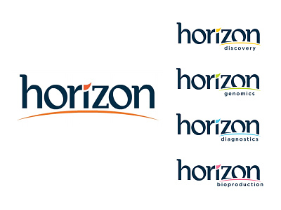 Horizon - Brand refresh and sub-brand strategy branding logo medical sub brands