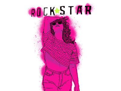 RockStar branding design graphic design illustration logo