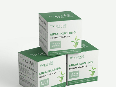 Herbal Tea Packaging Box Design