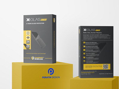 X-GLASS ULTRA SCREEN PROTECTOR PACKAGING DESIGN