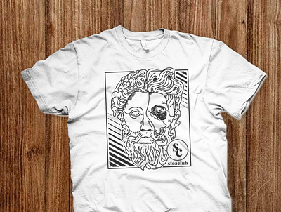 Stoic design graphic design illustration stoic tshirt