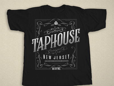 Taphouse branding clothing design graphic design tshirt typography