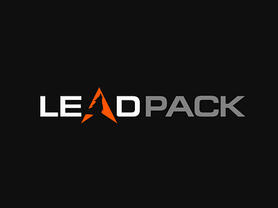 Leadpack Outdoors branding design illustration logo typography vector