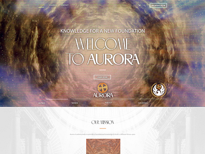 Aurora school (website)