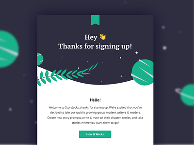 Signup Email Campaign brand campaign drip email email design email marketing sign up signup welcome welcome email