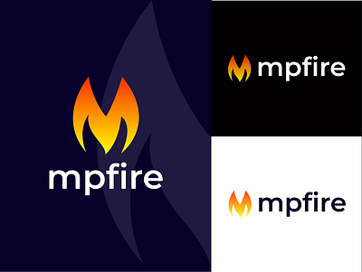 Mpfire Modern Logo Design (Available for sale) 3d animation app branding design graphic design illustration logo m lgoo mgariden logo mletter logo motion graphics typography ui ux vector