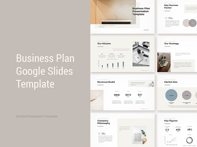 Business Plan Google Presentation #1 app branding design graphic design illustration logo typography ui ux vector