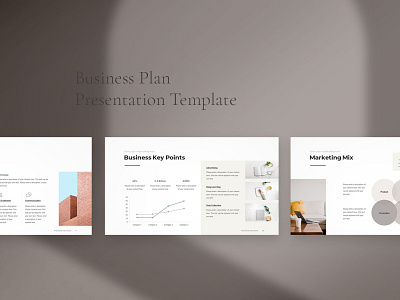 Business Plan Google Presentation #2 app branding design graphic design illustration logo typography ui ux vector