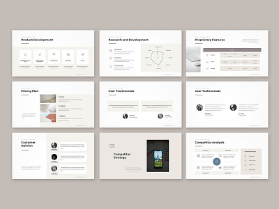 Business Plan Google Presentation #10 app branding design graphic design illustration logo typography ui ux vector