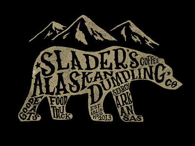 Slader's Alaskan Dumpling Co. Bear