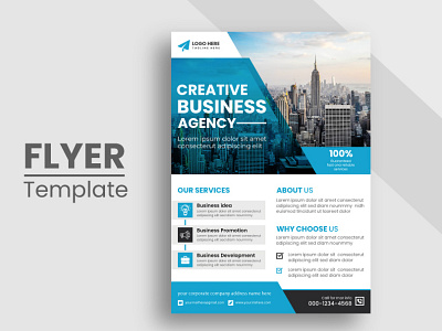 Corporate Flyer Design a4 paper branding business flyer corporate flyer flyer flyer template graphic design ui
