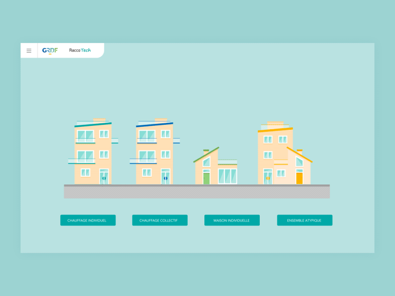 #10 Daily UI Challenge - Raccotech architecture building buildings city house houses motion
