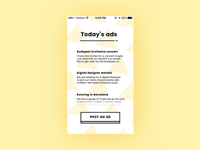 #13 Daily UI Challenge - Ads app