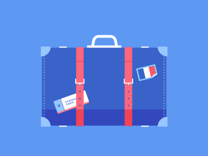 Back to Paris france french paris suitcase travel trip