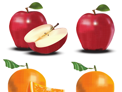 Fruit graphic design illustration