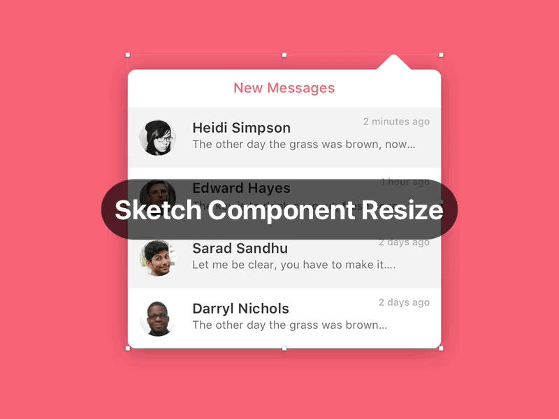 Resizing a Component: Sketch vs. Subform