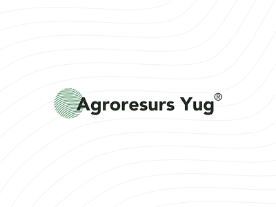 Agroresurs Yug logo 2020 trend agricultural agriculture agriculture logo app branding icon logo logodesign trends typography vector web