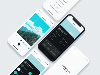 CLRPICK 2019 2019 trend design minimal sketch sprinter typography ui ux web