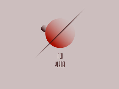 Planet abstract adobe design drawing flat illustration illustrator minimal planet planet logo sci fi solarsystem space