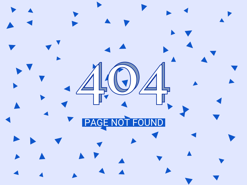 404 - daily ui confetti blue 404 ui design dailyui