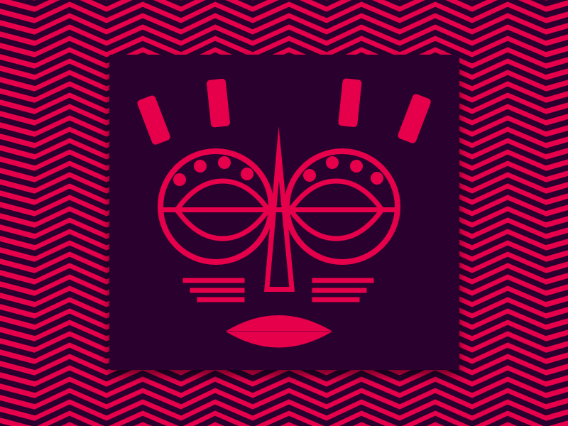 African inspired mask african mask design black panther african mask