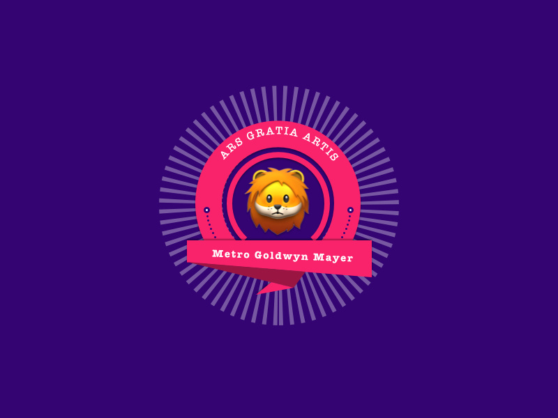 MGM concept logo 🦁 concept logo design ui