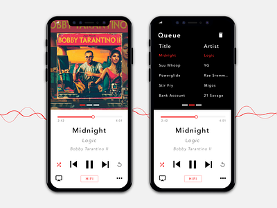 Daily UI - Music player