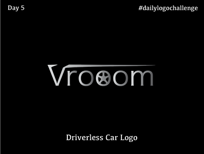 #dailylogochallengeDay 5Driverless Car Logo branding dailylogochallenge day design graphic design illustration logo