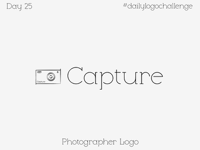 Photographer Logo