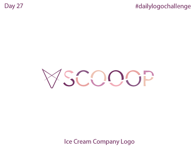 Ice Cream Company Logo branding dailylogo dailylogochallenge design graphic design ice ice cream ice cream company illustration logo