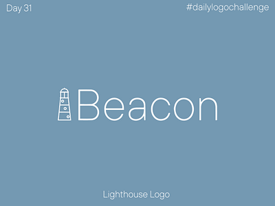 Lighthouse Logo branding dailylogo dailylogochallenge design graphic design illustration lighthouse logo