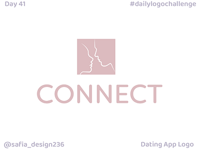 Dating App Logo app applogo branding dailylogo dailylogochallenge dating dating app logo datinglogo design graphic design illustration logo