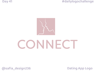 Dating App Logo app applogo branding dailylogo dailylogochallenge dating dating app logo datinglogo design graphic design illustration logo