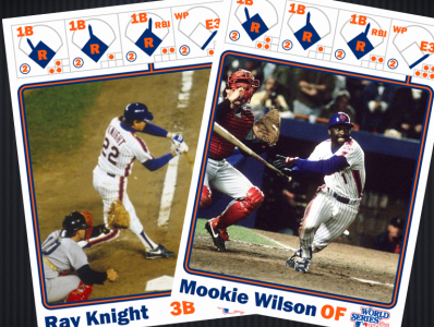 Custom Baseball Card 6 baseball baseball card baseball cards buckner card mets mookie red sox