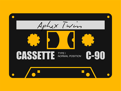 Cassette aphex twin cassette
