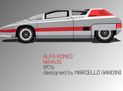 Alfa Romeo Navajo (1976) alfa romeo automobile car cars concept car concept cars marcello gandini