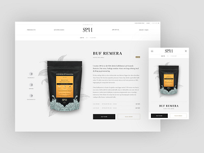 S&H Product Page art direction concept layout product product design product page responsive