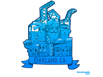 Oakland art bayarea berkeley california design esatbay illustration