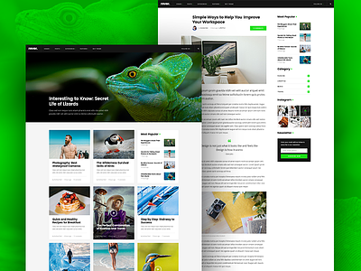 Rever - Clean and Simple WordPress Theme blog clean equal height grid masonry simple theme wordpress