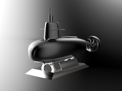 Submarine 3d modeling rhino submarine