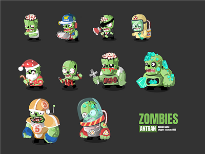 zombies candy candycrack character game gamemobile games hanoi illustrator logo mobile photoshop vietnam zombies