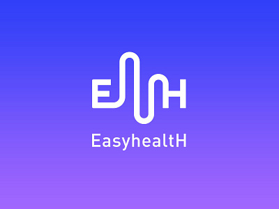 Logo design _ Easyhealth design illustration logo