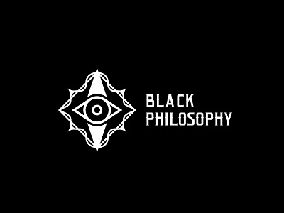 BLACK PHILOSOPHY design illustration logo