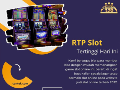 RTP Slot Tertinggi Hari Ini by Bendera138 on Dribbble