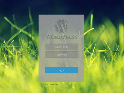 Wordpress Login grass login wordpress