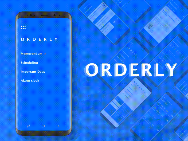 orderly app design