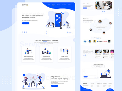 Eleven Creative Landing Page